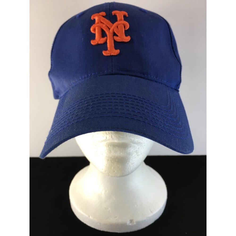 New York Mets MLB Baseball Cap Hat Blue Embroidered Logo Strapback Adjustable